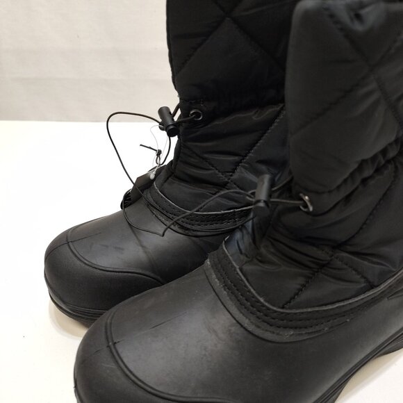 Time And Tru Winter Quilted Booties -5°F Rated Skid Resistant Women Size 7 NWT - Picture 7 of 10